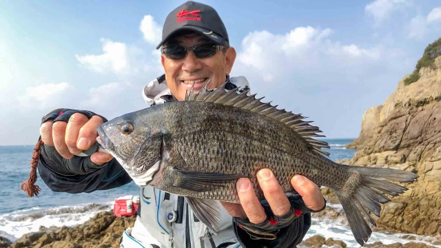 本流のライセンス 春の高知県 宿毛湾でマッスルチヌを狙う