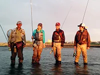 多摩川でフライフィッシング 釣りビジョン