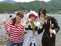 ～河口湖でコスプレ釣り大会～