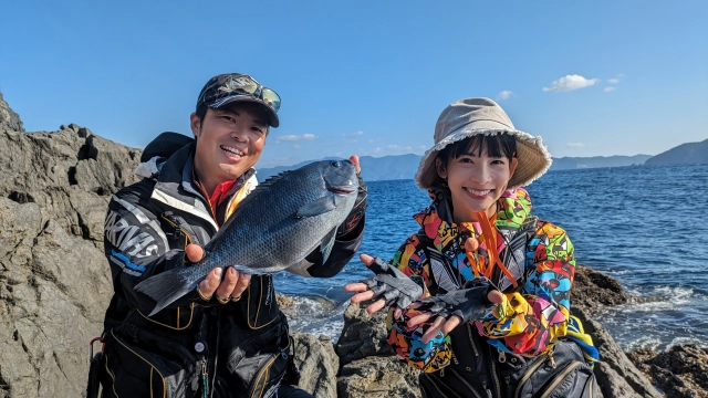 釣りうぇ～ぶ 219 【ニュース】愛媛県愛南町磯釣りNo.1決定戦を阪本智子が徹底取材【フィッシング】鵜澤政則の磯釣り塾