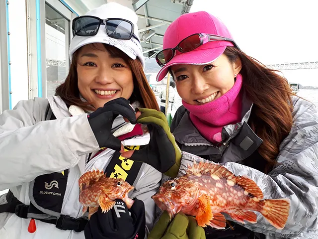 釣りたガール！ 1 美人女子アナ＆おねぃさん 大阪湾でメバル・ガシラ大爆釣！