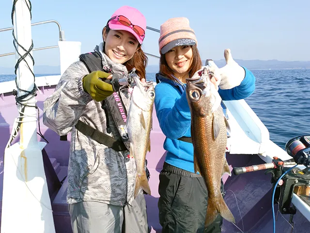 釣りたガール！ 2 和歌山県 潮岬でアジノマセ＆クロムツ釣り