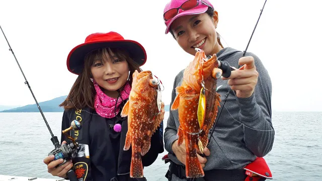 釣りたガール！ 6 敦賀沖 女子だらけのイカメタル＆ライトジギング五目でBINGO！