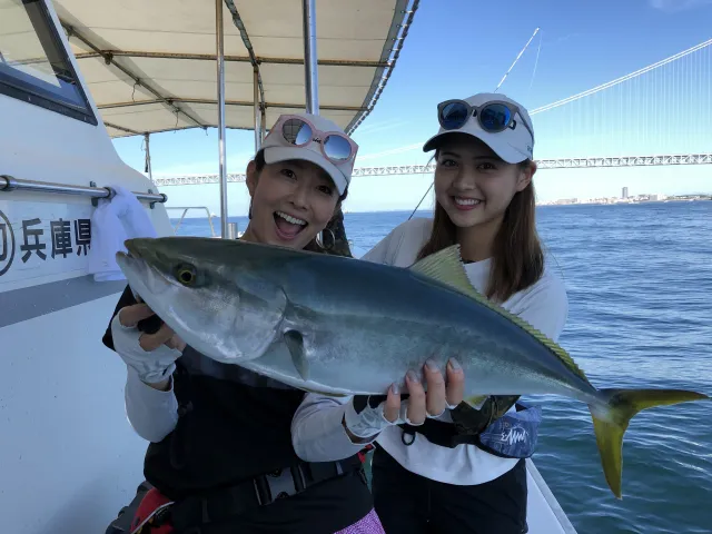 釣りたガール！ 41 アジを泳がせ豪快ファイト！大阪湾のノマセ釣り