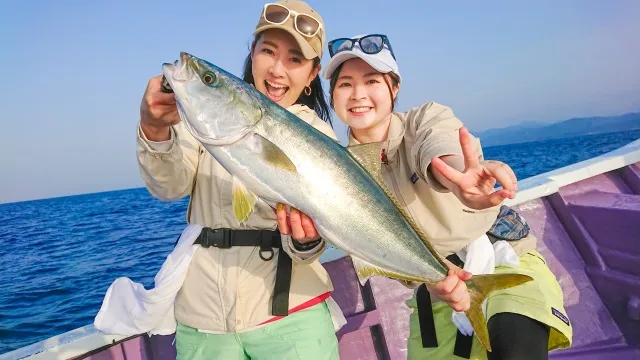 釣りたガール！ 濃いめ 10 潮岬沖は宝箱！？アジノマセで高級魚五目！