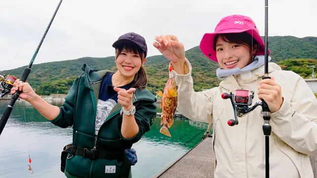 釣りたガール！ 濃いめ 14 愛媛県愛南町で堤防五目！多彩な魚が舞い踊る！？