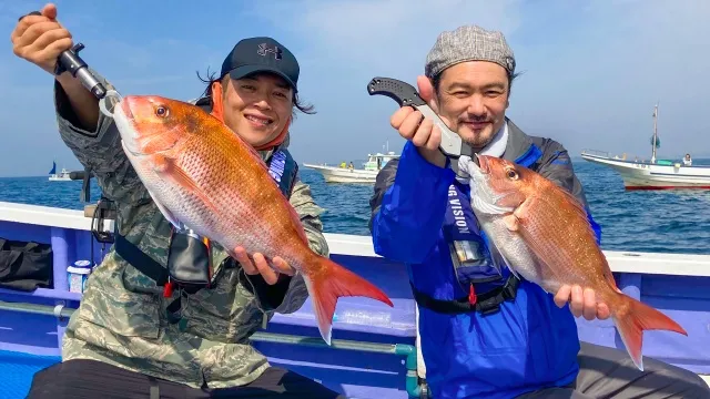 純烈フィッシュ 4 小田井参戦！東京湾のマダイ＆マゴチ