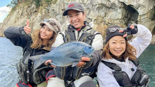 休日は釣りに夢中！ 34 三重県尾鷲 冬は磯釣りに夢中！PART2