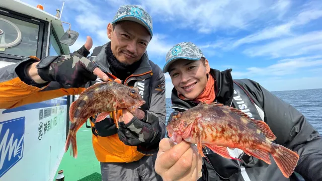 8 新メンバー岩永参戦！東京湾のカサゴ＆鹿島灘のヒラメ