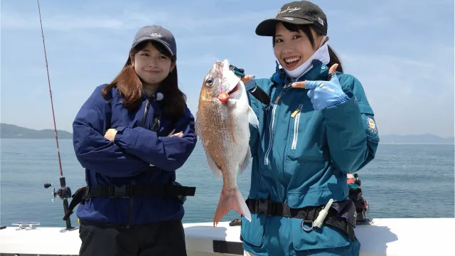 釣りたガール！ 濃いめ 25 兵庫県相生市でタイラババトル！