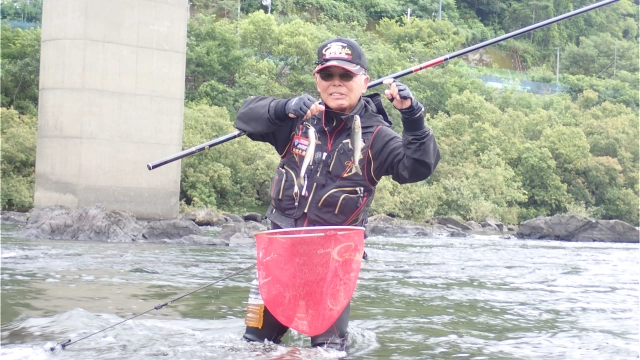 G WORLD 34 盛期の四万十川で良型鮎の数釣りに挑む