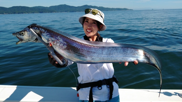 おかげさまで釣れてます！ 4 宮城県南三陸タチウオジギング