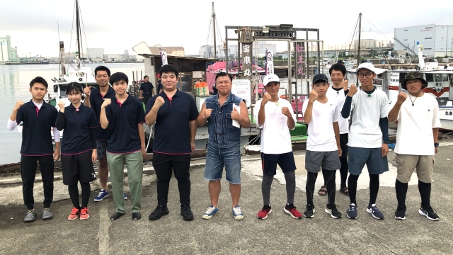 9 学校対抗ガチンコ釣り対決！関大北陽VS啓光学園