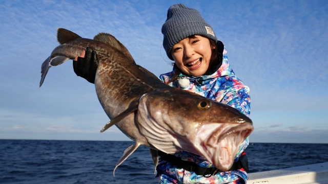 12 中深場の大物！冬の日本海でマダラ釣り！