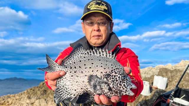 40 厳寒期の五島灘 5キロオーバーのイシダイを求める