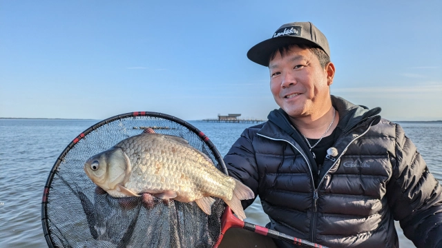 41 霞ヶ浦水系にノッコミの巨大野ベラを求める