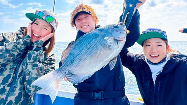 休日は釣りに夢中！ 48 千葉県大原で一つテンヤに夢中！