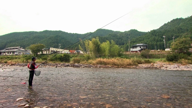 秋の日高川はジャリを釣れ！