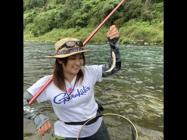 鮎2019 古座川の美女鮎求める女子鮎旅