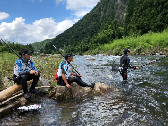 鮎2019 3世代鮎師・鷲見親子 郡上鮎を紡ぐ