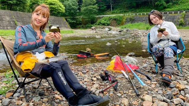 鮎2021 上野村女子鮎旅