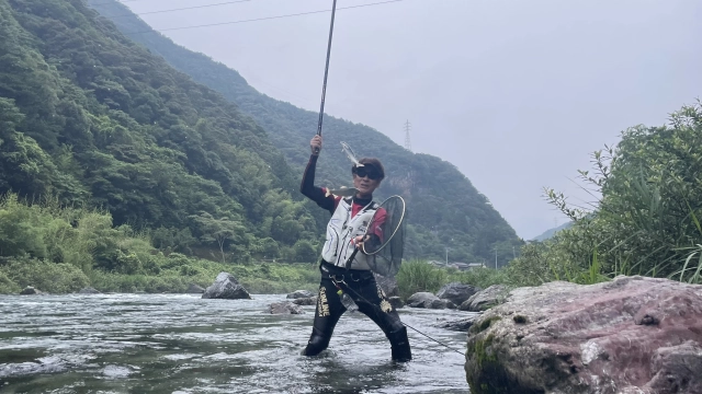 北村憲一×梅雨の仁淀川