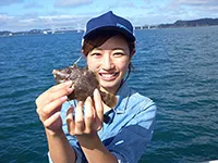 関西発！海釣り派 153 「水深30m！フロート式海釣り公園でカワハギ釣りに挑戦！」