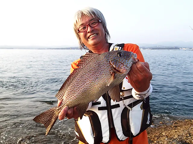 投げ釣りギャラリー 夏の夜の大勝負 興奮の磯モン狙い 釣りビジョン