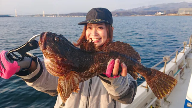 北海道つり部 12 室蘭のボートロックゲーム