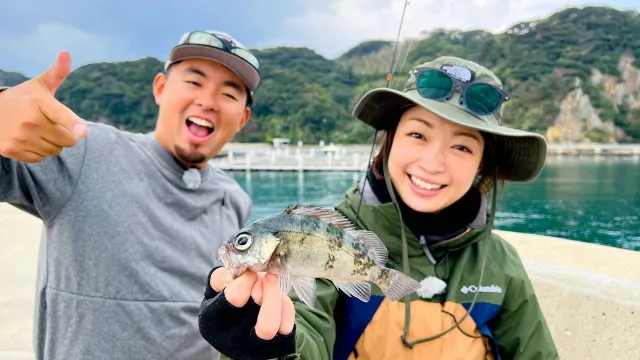 発見！すごかby九州 3 福岡県宗像大島 海釣り公園でメバル爆釣！