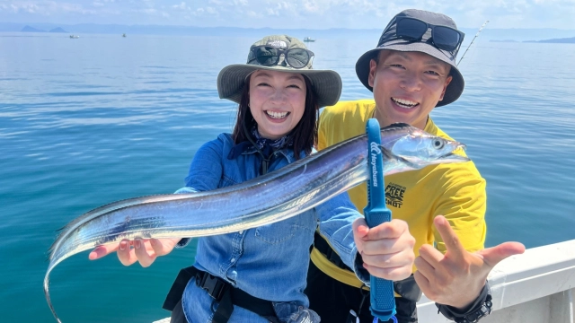 16 鹿児島県錦江湾 狙えドラゴン！テンヤタチウオに挑戦