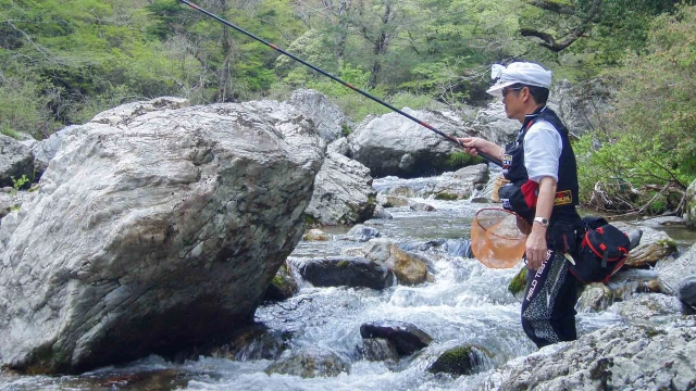 伝心伝承 64 愛媛県面河川 自然にこぼれる鬼才の笑顔