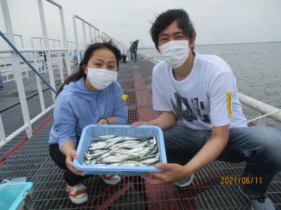 尼崎市立魚つり公園の2021年6月11日(金)1枚目の写真