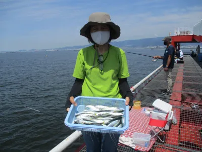 尼崎市立魚つり公園の2021年6月21日(月)2枚目の写真