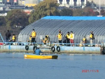 諏訪湖釣舟センターの2021年11月6日(土)1枚目の写真