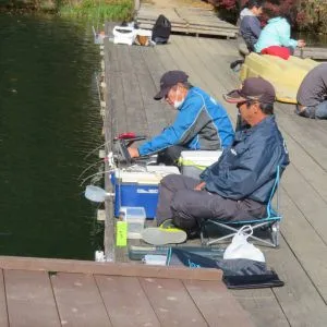 長谷大池釣り池センターの2021年11月7日(日)5枚目の写真