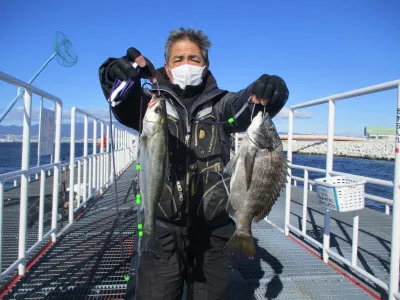 尼崎市立魚つり公園の2021年12月13日(月)1枚目の写真