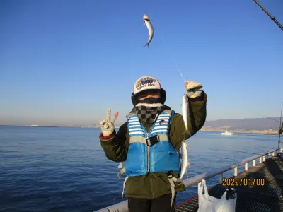 尼崎市立魚つり公園の2022年1月8日(土)1枚目の写真