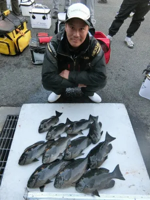 上野渡船の2022年1月8日(土)3枚目の写真