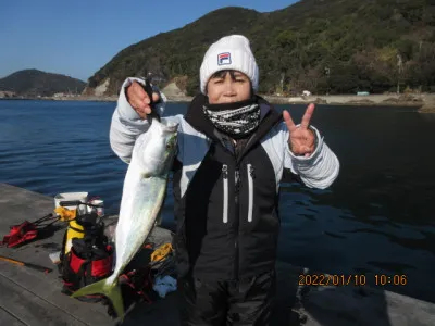 由良海つり公園&釣堀ランドの2022年1月10日(月)3枚目の写真