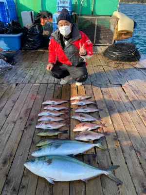 海上釣堀 辨屋の2022年1月19日(水)5枚目の写真