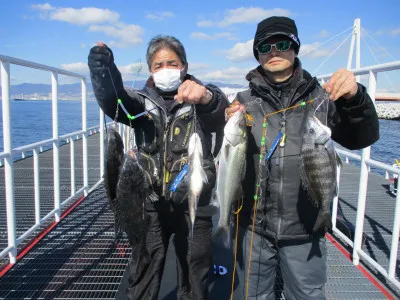 尼崎市立魚つり公園の2022年2月7日(月)1枚目の写真