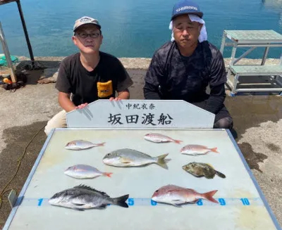 坂田渡船の2022年8月7日(日)1枚目の写真