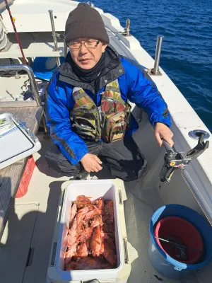釣り船くわだの2023年2月25日(土)1枚目の写真
