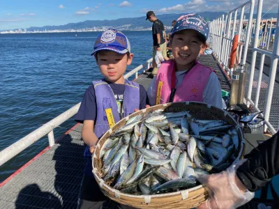 尼崎市立魚つり公園の2023年8月6日(日)1枚目の写真