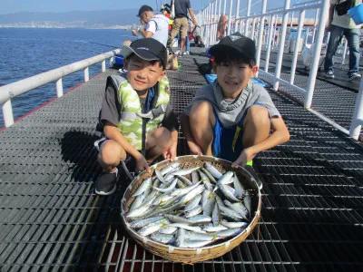 尼崎市立魚つり公園の2023年8月12日(土)1枚目の写真