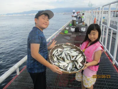 尼崎市立魚つり公園の2023年8月23日(水)1枚目の写真