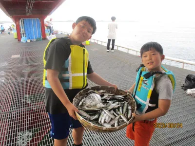 尼崎市立魚つり公園の2023年8月24日(木)1枚目の写真