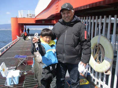 尼崎市立魚つり公園の2024年3月18日(月)1枚目の写真