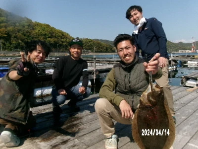 由良海つり公園&釣堀ランドの2024年4月14日(日)3枚目の写真
